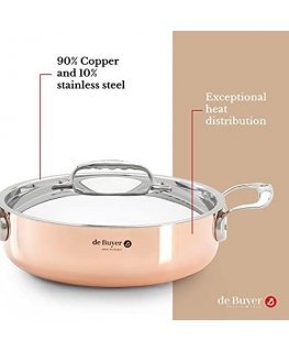 de Buyer 6241.24 keptuvė Sauté keptuvė