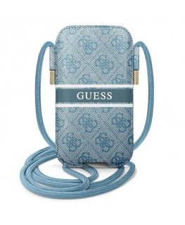 Guess Handbag GUPHL4GDBL 6.7quot blue/blue hardcase 4G Stripe