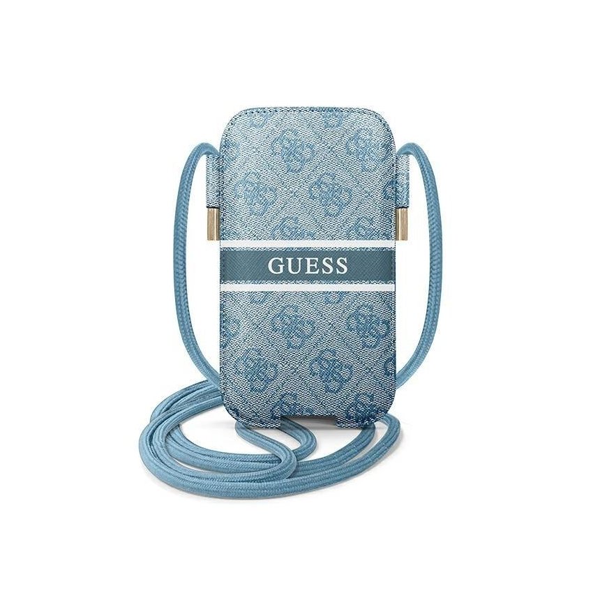 Guess Handbag GUPHL4GDBL 6.7quot mėlynas/mėlynas hardcase 4G Stripe