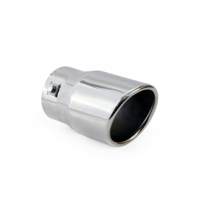 Stainless steel muffler tip amio mt 007 chrome