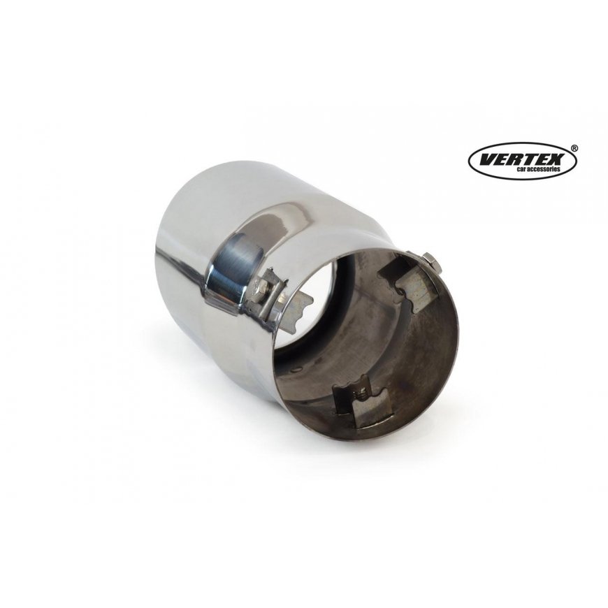 Stainless steel muffler tip amio mt 007 chrome – 3