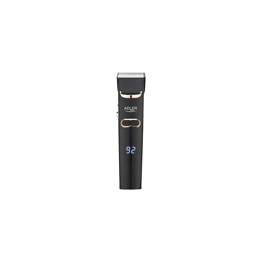 Adler Hair Clipper AD 2832 Cordless or corded, Number of length steps 4, Black – 2