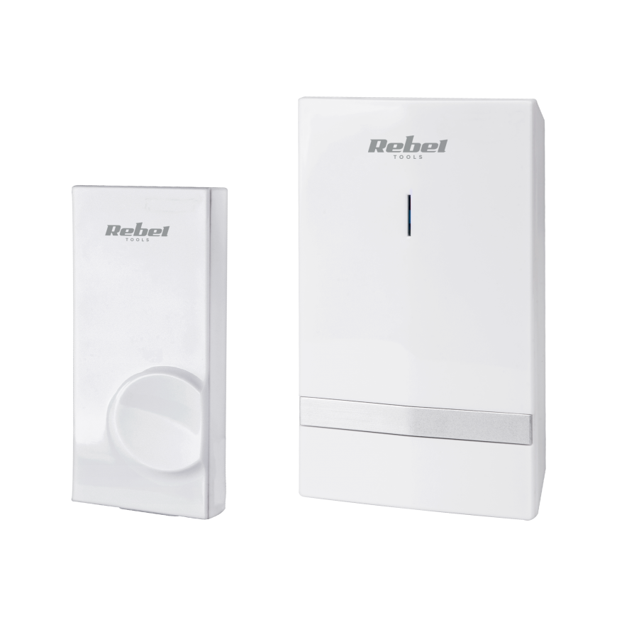 Rebel Wireless Doorbell, 48 Ringtones – 5