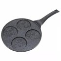King Hoff Pan for 4 cakes with smiley faces King Hoff Pan for 4 cakes with smiley faces