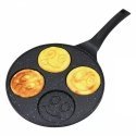 King Hoff Pan for 4 cakes with smiley faces King Hoff Pan for 4 cakes with smiley faces