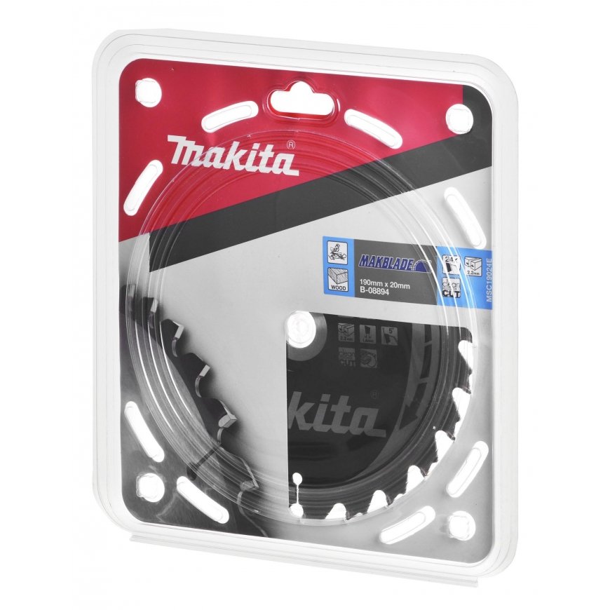 Pjovimo diskas medžiui 190x20x2,2mm 24T Standart MAKITA – 3