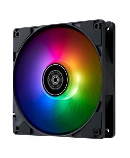 Silverstone Air Penetrator 120SK Lüfer, RUBBER - 120mm, Black