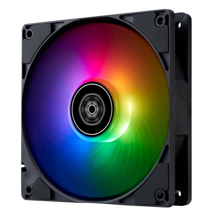Silverstone Air Penetrator 120SK Lüfer, RUBBER - 120mm, Black