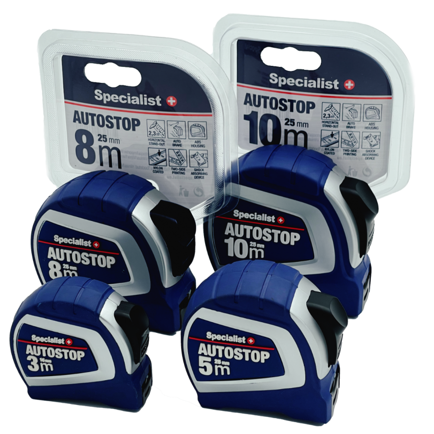SPECIALIST+ AUTOSTOP RULETĖ 10 M X 25 MM – 3