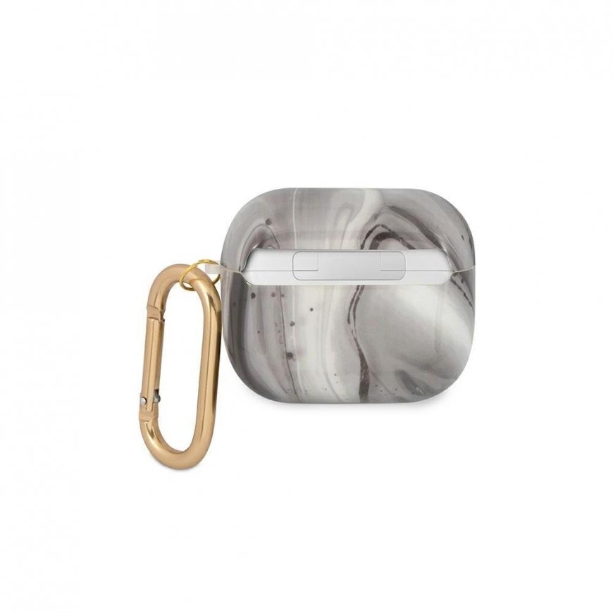 Guess Protective case GUA3UNMK Marble Collection for AirPods 3 gray – 4