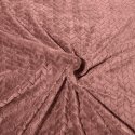 Eurofirany DESIGN 91 CINDY Soft and gentle plaid with a printed pattern, 170X210 cm, color: powder Eurofirany DESIGN 91 CINDY Soft and gentle plaid with a printed pattern, 170X210 cm, color: powder