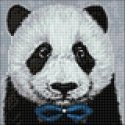Beldizart Panda with bow ties 20x20 cm WD2466
