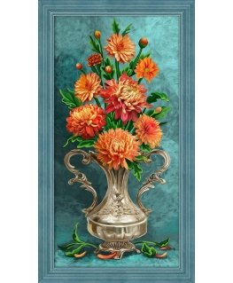 Beldizart Deimantinio dažymo rinkinys Gėlės 30х60 cm AZ-1633