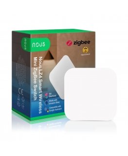 Išmanusis ZigBee belaidis jungiklis LZ4, TUYA / Smart Life, NOUS