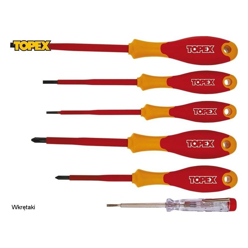 Topex Electric screwdrivers + probe 1000V