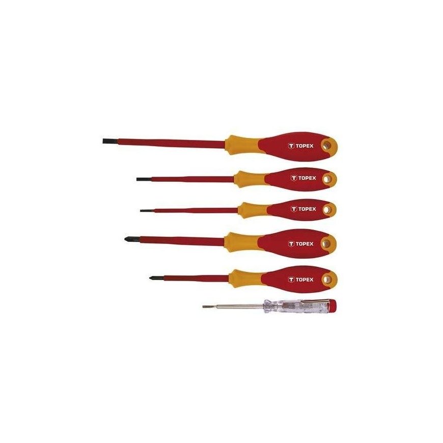 Topex Elektriniai atsuktuvai + zondas 1000V 5 vnt. (39D150) – 3