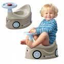 BIG Potty Pilkas Naujas Bobby Car Žaislinis automobilis Vairas BIG Potty Pilkas Naujas Bobby Car Žaislinis automobilis Vairas