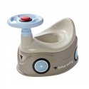 BIG Potty Gray New Bobby Car Toy Car Steering Wheel