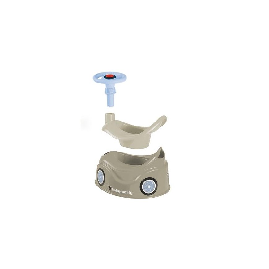 BIG Potty Pilkas Naujas Bobby Car Žaislinis automobilis Vairas – 4