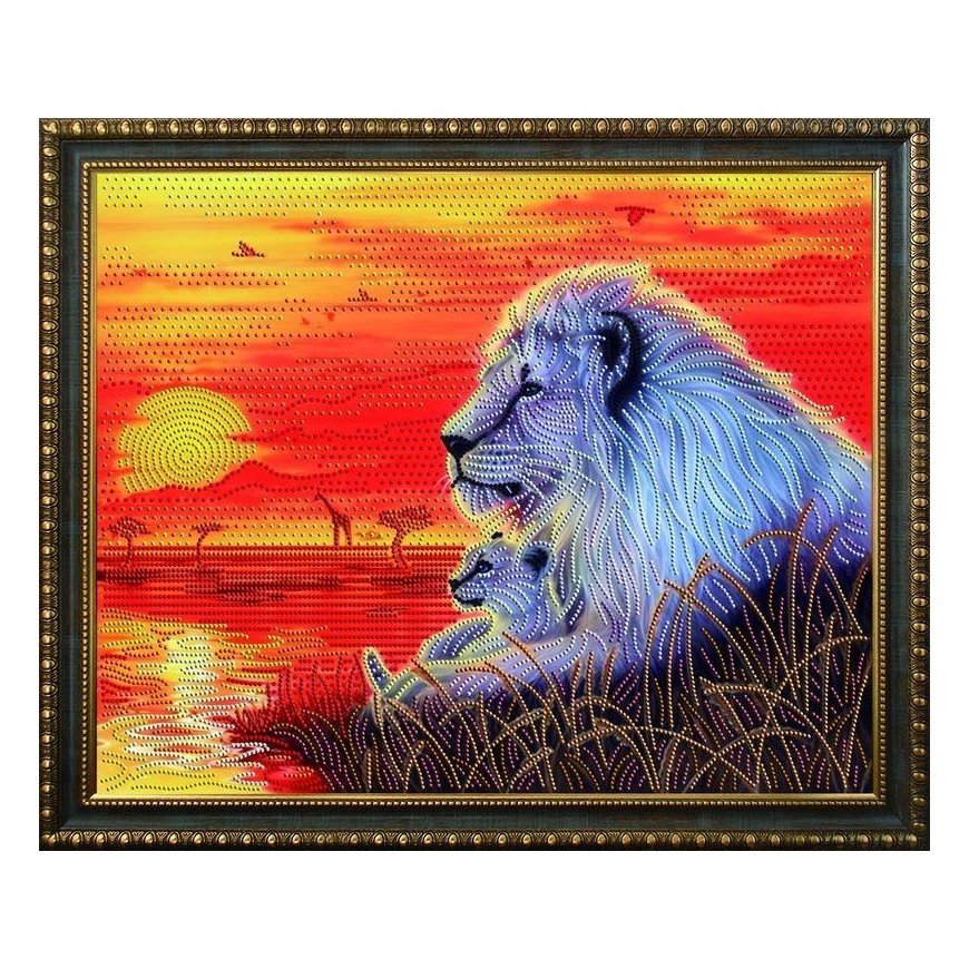 Beldizart (Nebegaminamas) Deimantinio dažymo rinkinys Tėvas ir Sūnus 50х40 cm AZ-3024 – 2