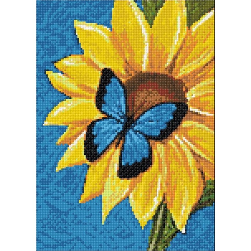 Beldizart Butterfly and sunflower 27*38 cm