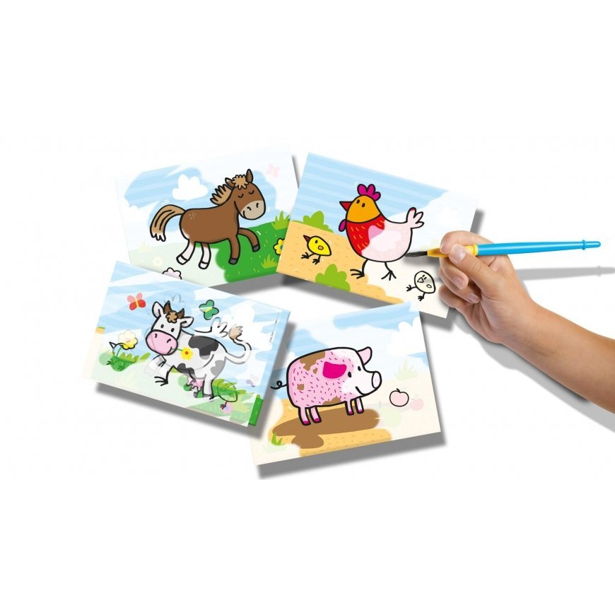SES Painting with water - Farm animals – 2