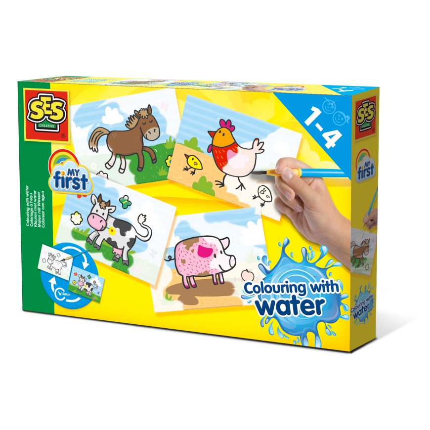 SES Painting with water - Farm animals – 6
