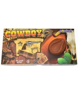 Pulis Gonher Guns GONHER set cowboy guns and hat, 880/0