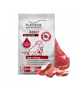 Platinum Beef Potato 15kg, sausā suņu barība
