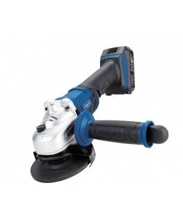 Cordless angle grinder CAG115-20ProS, 1x2.0 Ah, Scheppach