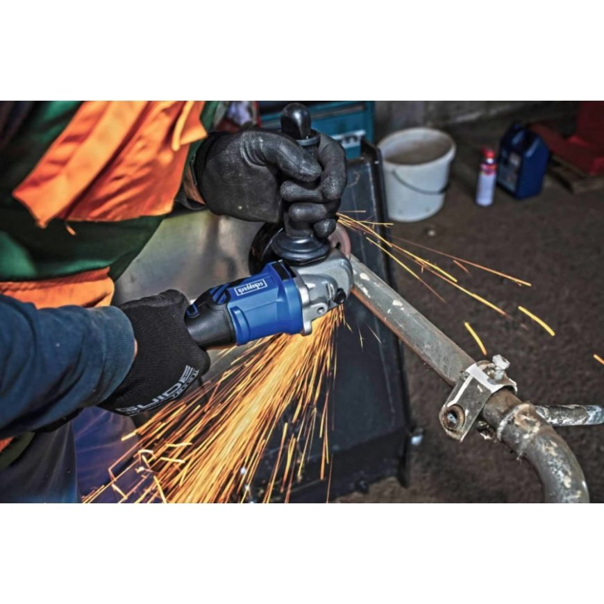 Cordless angle grinder CAG115-20ProS, 1x2.0 Ah, Scheppach – 3