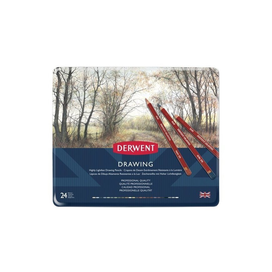 Derwent 0700672 colour pencil Assorted colours 24 pc(s)