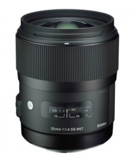 Sigma 35mm F1.4 DG HSM SLR Standard lens Black