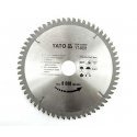 YATO circular saw for ALUMINUM 250x30mm 100 TEETH 6095 YATO circular saw for ALUMINUM 250x30mm 100 TEETH 6095