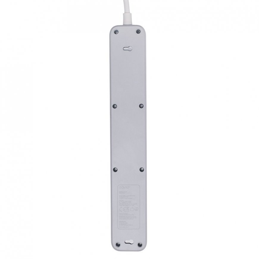 Own power supply line 4 sockets 1.5 m white (SAVLZ-12) – 2
