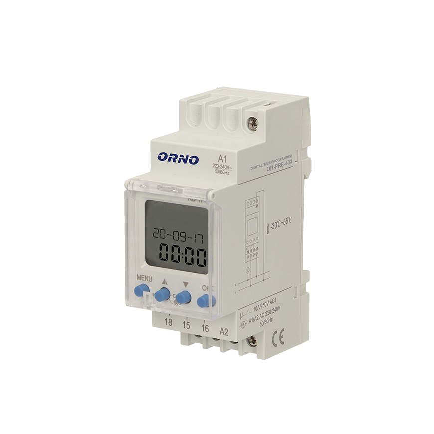 Orno OR-PRE-433 elektroninė laikmačio programinė įranga