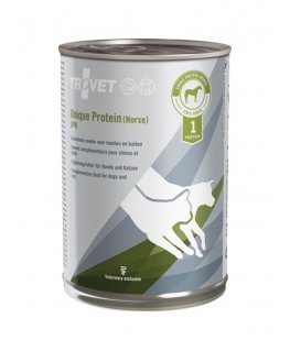 TROVET Unique Protein UPH hobusega - Koera ja kassi märgtoit - 400 g