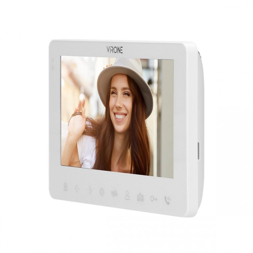 Orno Vaizdo domofonas, ragelis, spalvotas, LCD 7", OSD meniu, WI-FI + APP telefonui, vartų valdymas, – 4