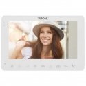 Orno Video intercom, handset, color, LCD 7", OSD menu, WI-FI + APP for phone, gate control, white, V