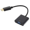 AV PremiumCord DisplayPort Adapter - D-Sub (VGA) Black