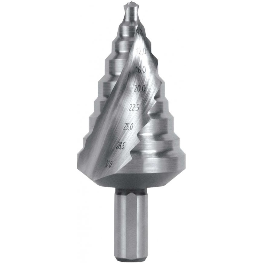 Pakopinis grąžtas RUKO HSS Ø6,0-32,0mm