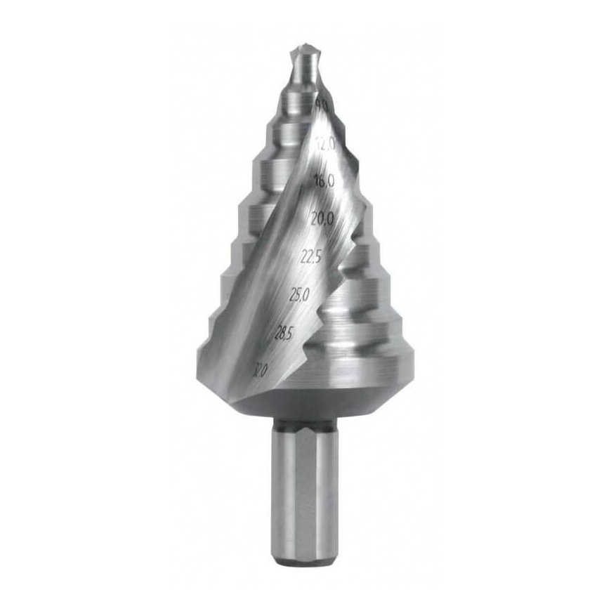 Pakopinis grąžtas RUKO HSS Ø6,0-32,0mm – 3
