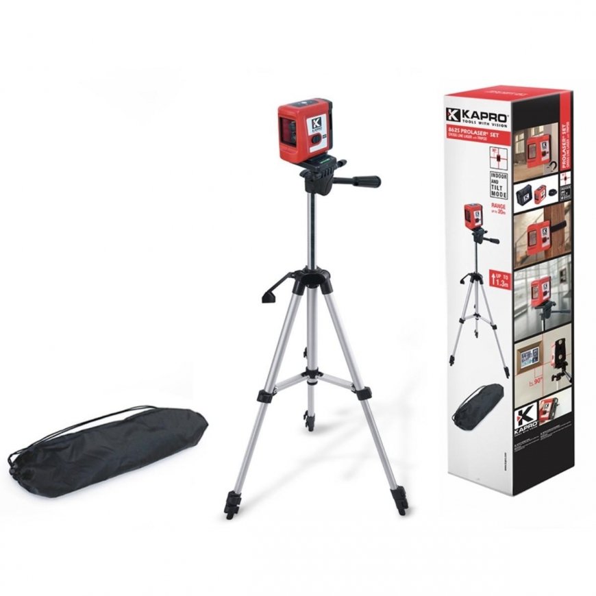 Lazerinis matuoklis „KAPRO“ MINI su stovu – 2