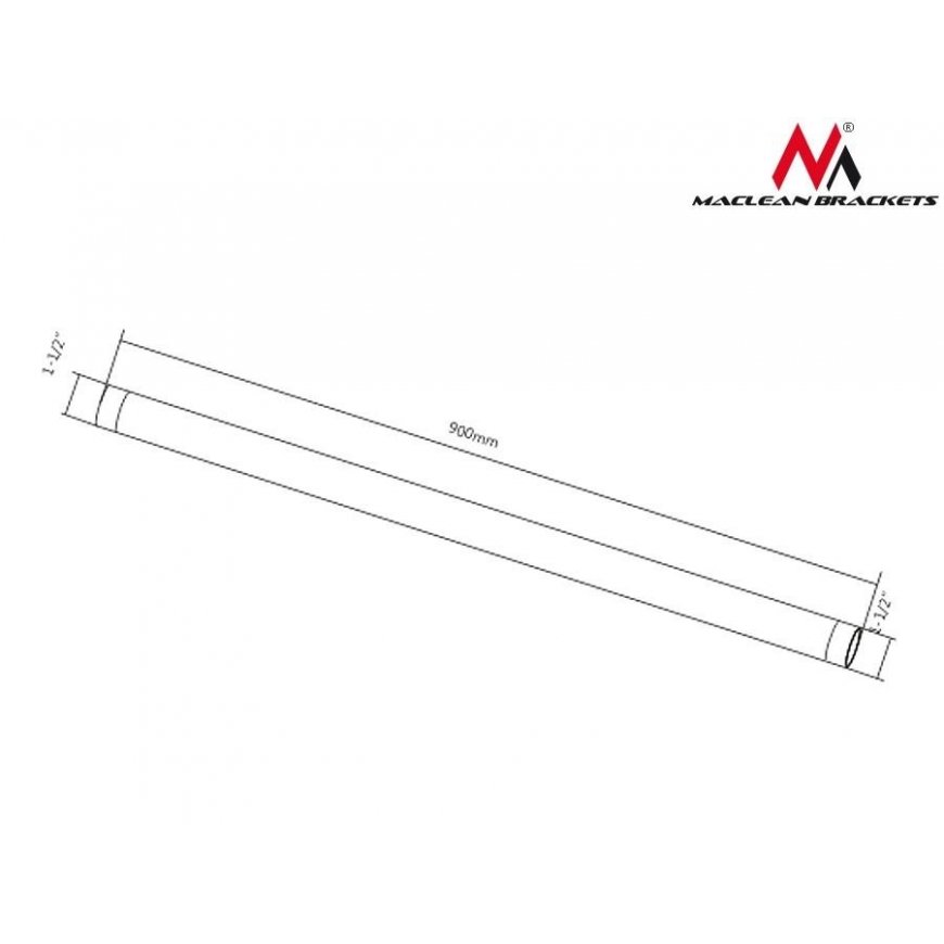 MACLEAN MC-707 Maclean MC-707 Extension For The TV Mount Portion Connection PROFI MARKET SYSTEM – 3