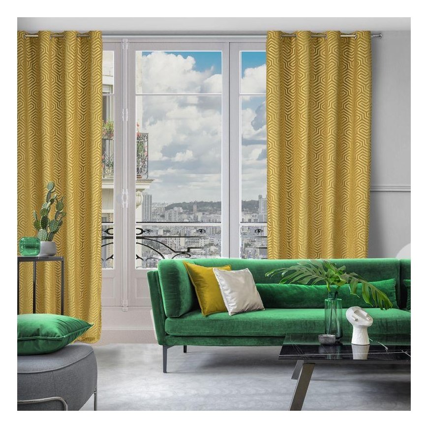 Eurofirany PIER / ZAS / INGA 140X250 TRANSFER HONEY – 10