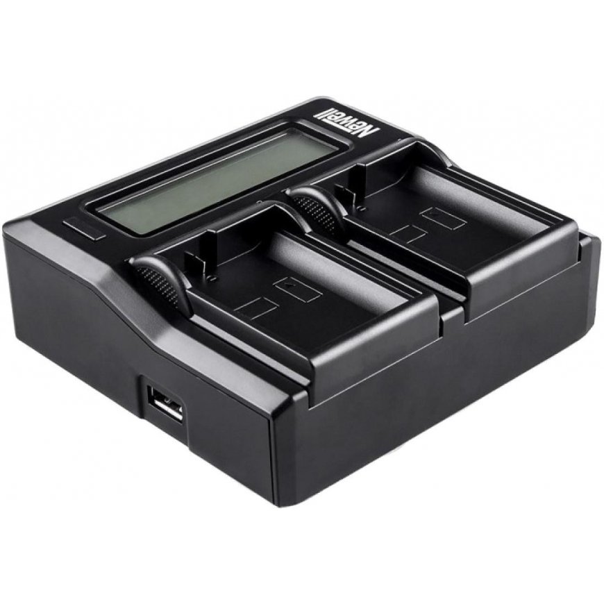Newell Camera Charger Newell DC-LCD Dual Channel Charger NP-F, NP-FM Series Batteries – 2