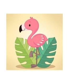 Beldizart Flamingo 20*20 cm WD2537