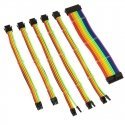 Kolink Core Adept Braided Cable Extension Kit - Rainbow Kolink Core Adept Braided Cable Extension Kit - Rainbow