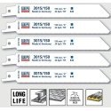 Saws for steel, sheets up to 1.2 mm WILPU, 5 pcs 130 mm 3015/150 Saws for steel, sheets up to 1.2 mm WILPU, 5 pcs 130 mm 3015/150