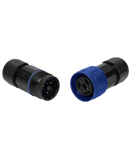 Orno Cable connector, socket-plug, 3x4mm2, IP68, 10 pcs.